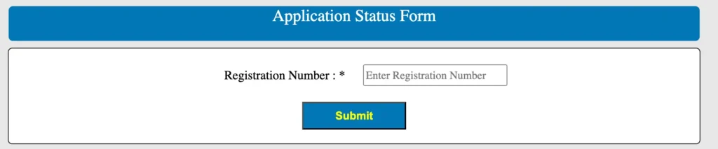 Post Office GDS Application Status Chec